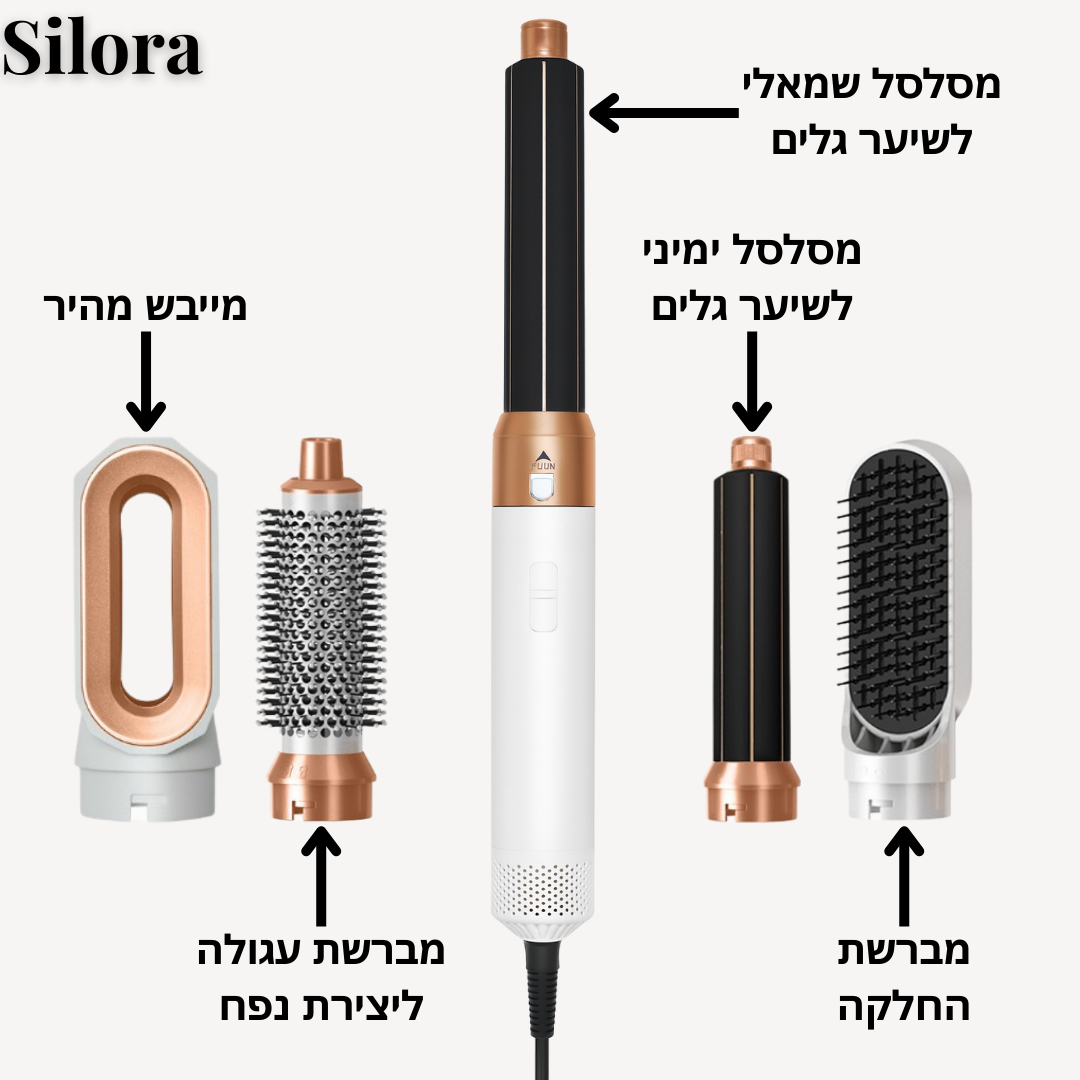 מעצב השיער של Silora