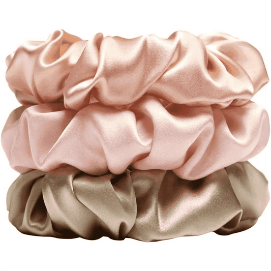 3 גומיות משי 100% טהור